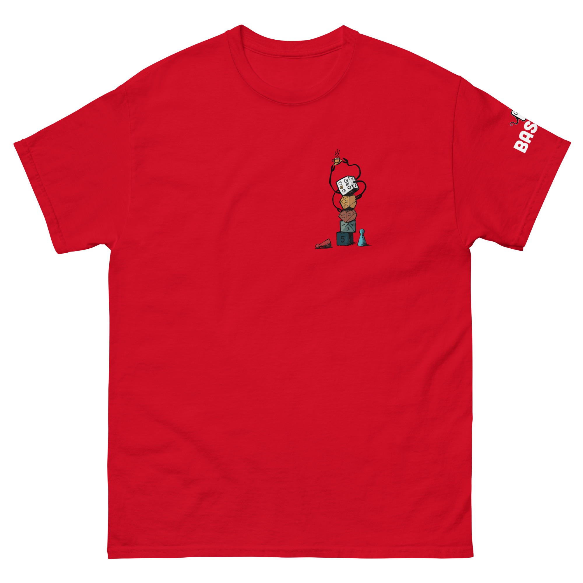 Igor the Dice Monster Board Games... and Coffee! Unisex classic tee - Image 3