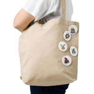 Kim Holm Exclusive Bastard Art - Set of Pin Buttons